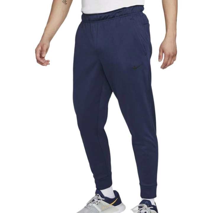 Nike Nike Casual Pants Men's Blue Moderate Tapered Pants