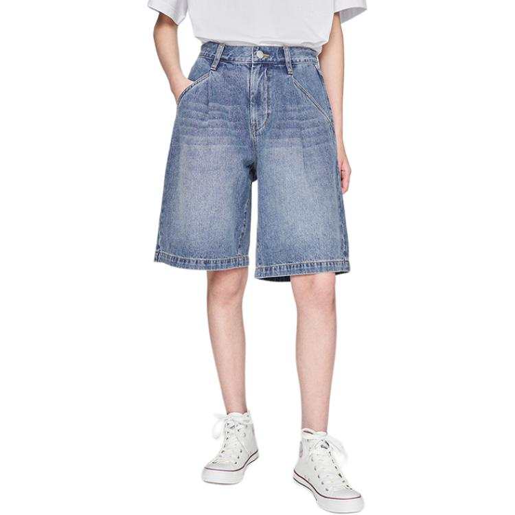 Lee Lee SS25 Denim Shorts Unisex Medium Light Blue
