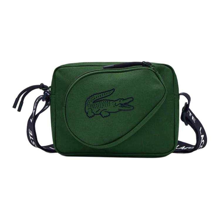 LACOSTE Polyester Crossbody Bags Unisex Green