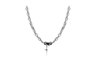 WANLIACC Titanium Steel Necklaces Unisex