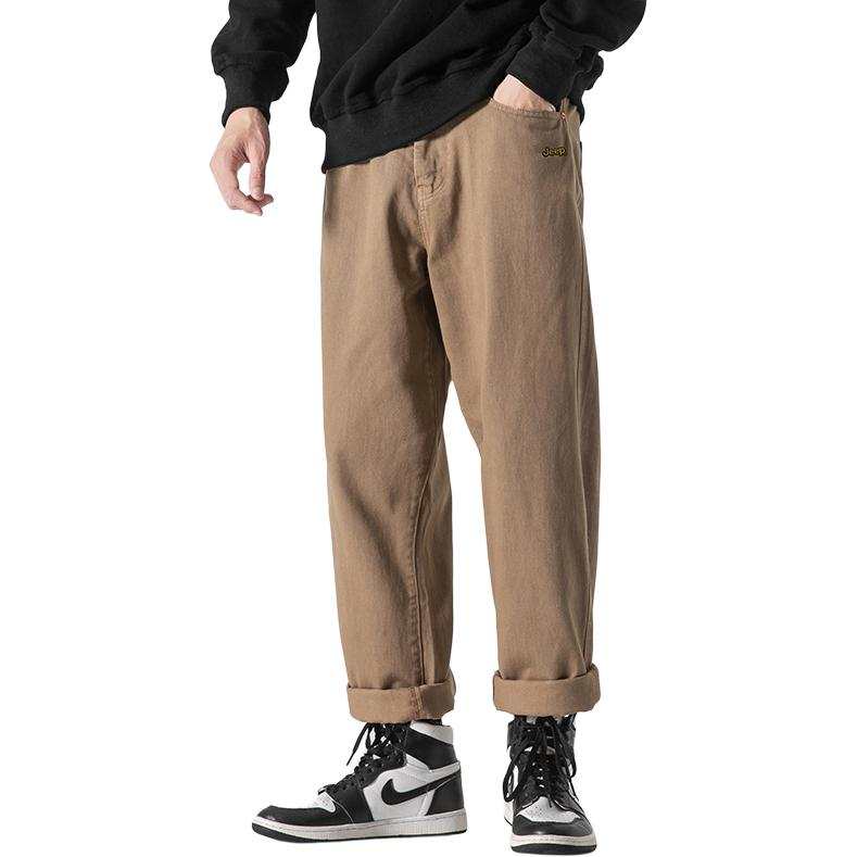 Jeep Casual Pants Unisex Moderate Straight Fit Pants