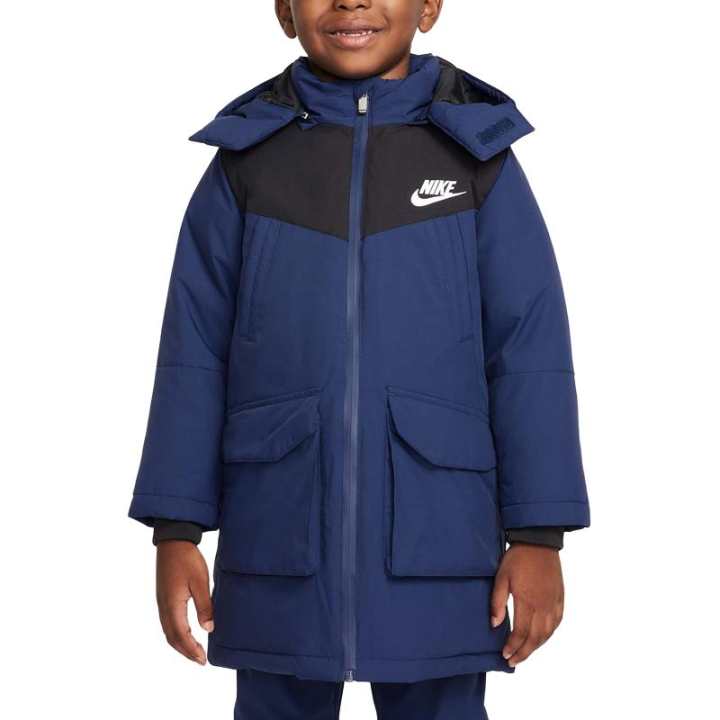 Nike Nike Down Jacket Blue Black Children Aged 3 7 Years Old