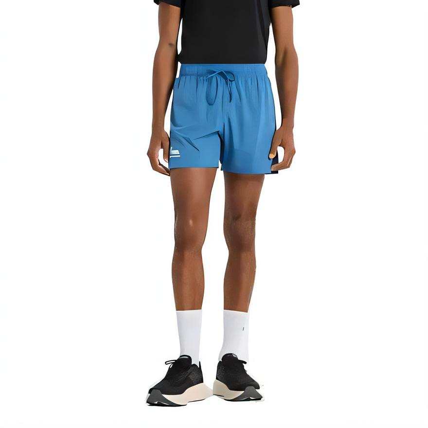 New Balance New Balance Run For Life Sports Shorts Men's Blue SET