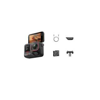 Insta360 Ace Pro2 Single Battery Version, Black 4K+ AI Dual Core, Flagship Imaging, Smart Anti Shake, Sports Camera
