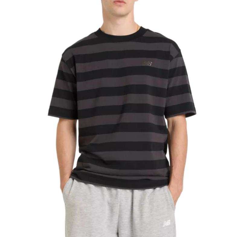 New Balance New Balance Striped Crewneck T Shirt