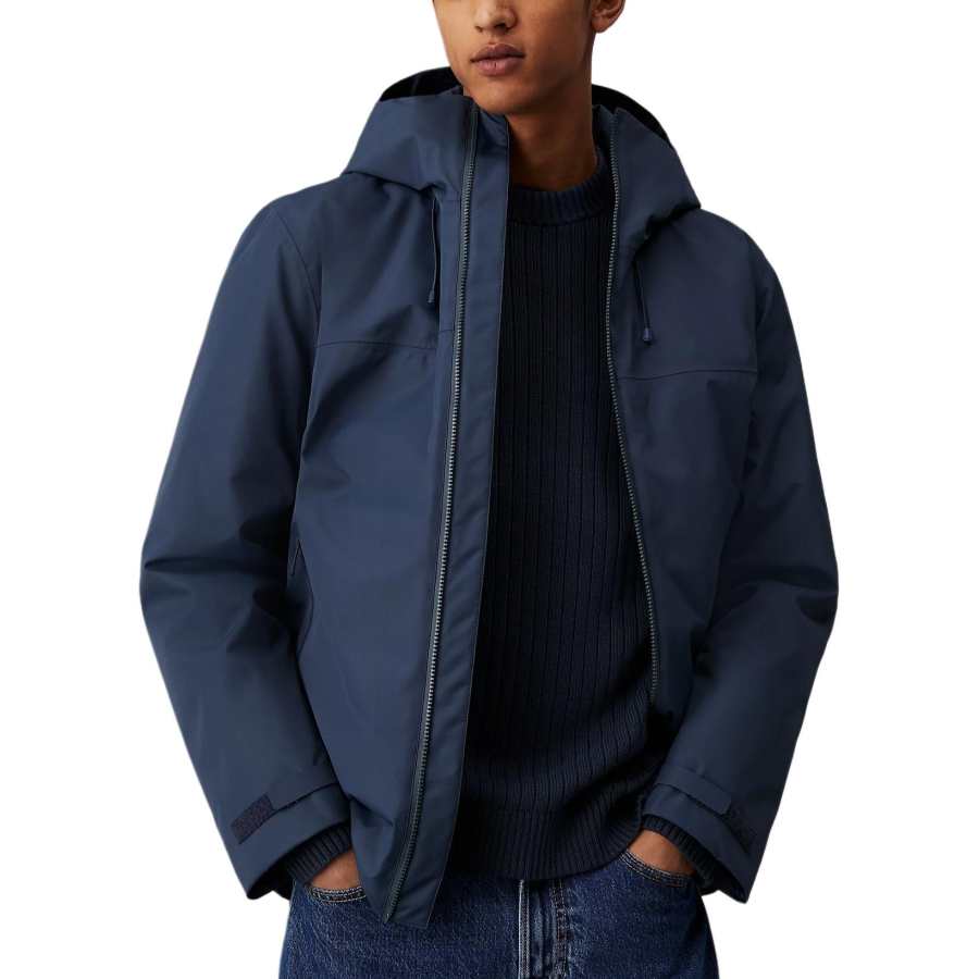 CALVIN KLEIN Jackets & Coats Europe Version Men's Blue