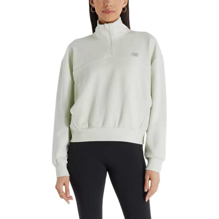 New Balance New Balance TECH KNIT Sweatshirt Women's Natural Mint