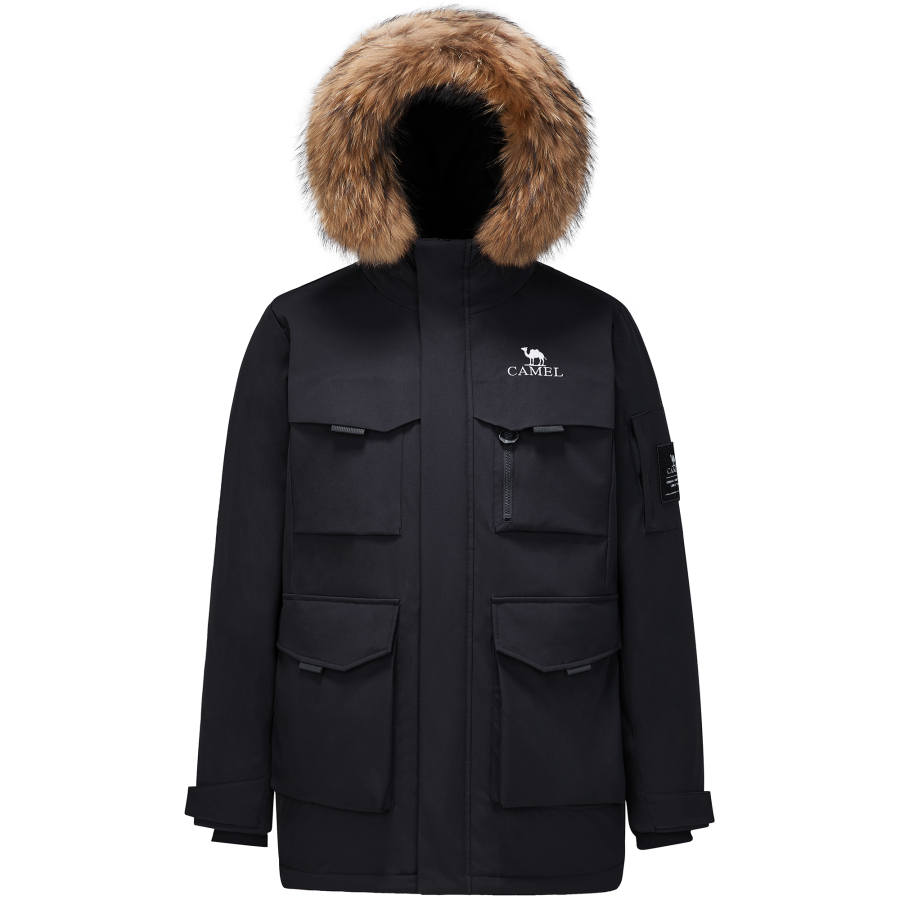 CAMEL CAMEL Multi Pocket Down Jacket Unisex