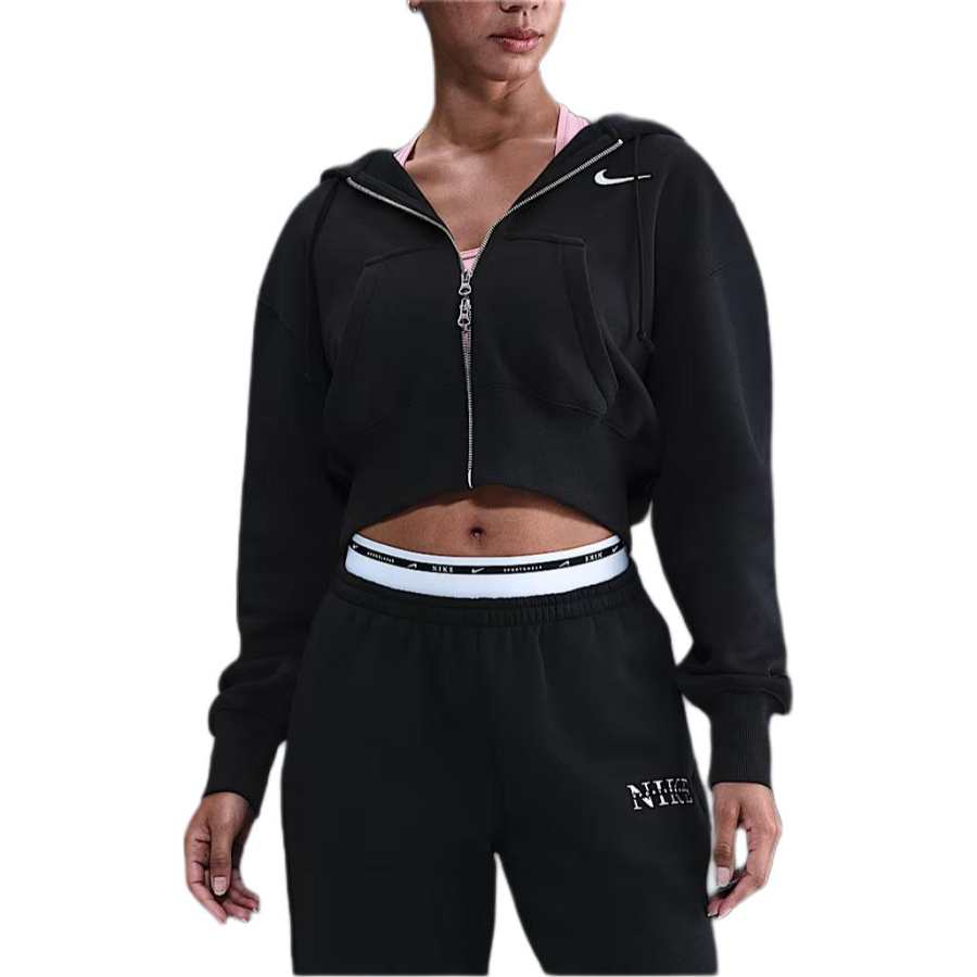Nike Nike Sportswear Phoenix Fleece Women's Loose Full-Zip Cropped Hoodie