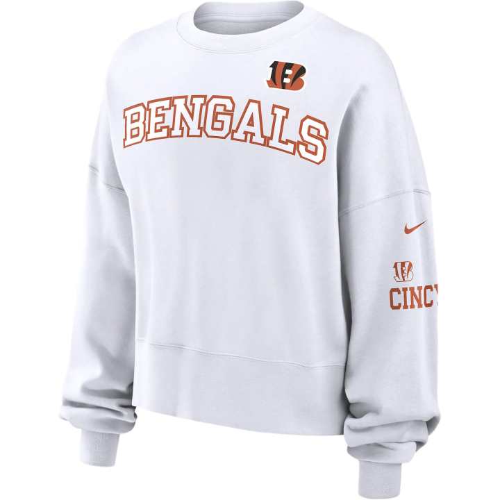 Nike Nike Cincinnati Bengals Women's Nike Nfl Pullover Crew