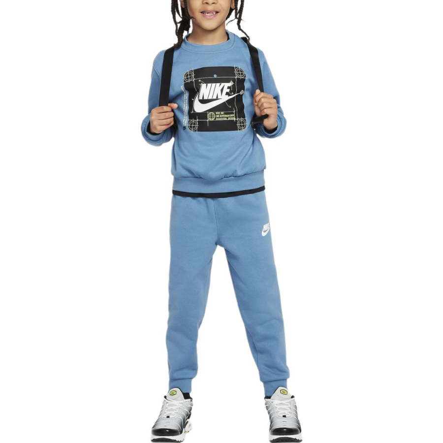 Nike Nike Sportswear Casual Sportswear Aegean Sea Storm Blue Children Aged 3 7 Years Old