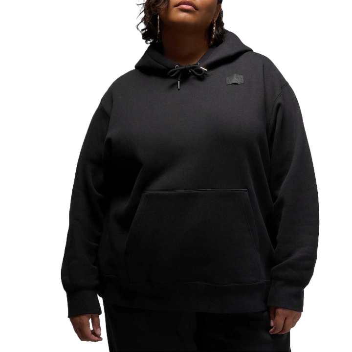 Jordan Jordan Flight Fleece Women's Satin Lined Pullover Hoodie Plus Size