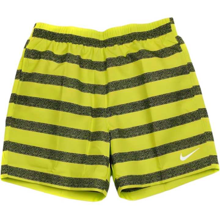 Nike Nike Casual Shorts Men's Yellow Black Stripes Moderate