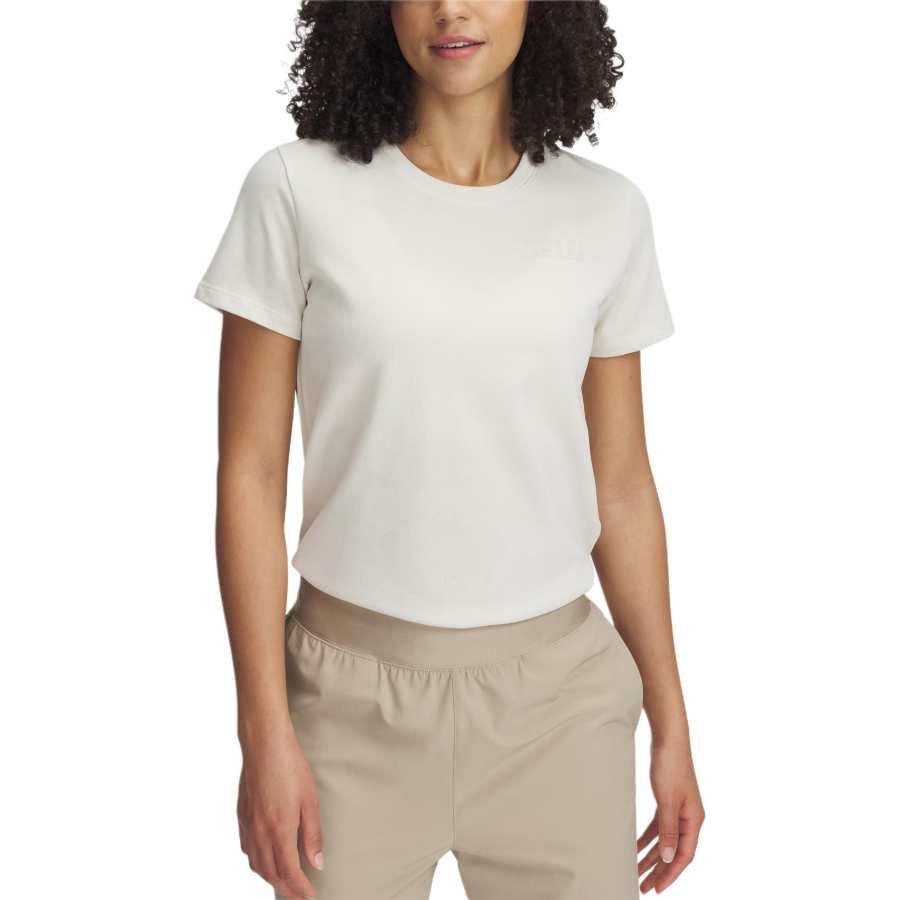 Under Armour Branded SS25 T Shirt Women's Ecru