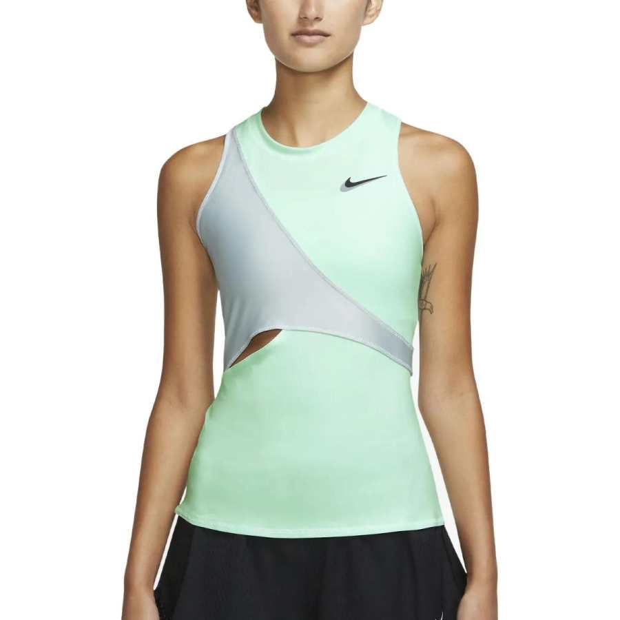 Nike Nike CourtDri Fit Tank Top Women's Light Lemon