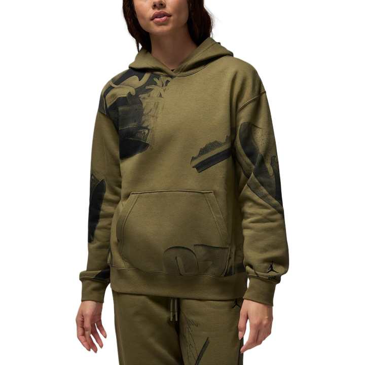 Jordan Jordan Brooklyn Fleece Women's Printed Pullover Hoodie