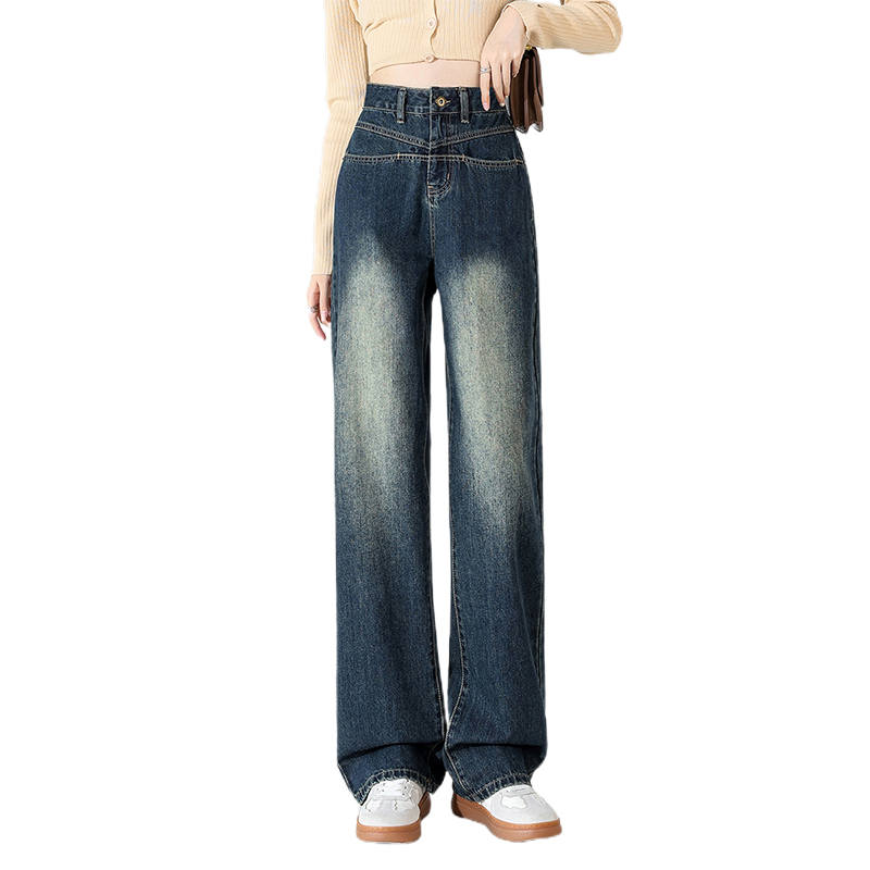BALENO Jeans Women's Blue Moderate Wide Leg Pants