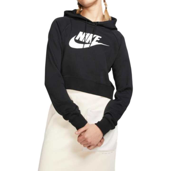 Nike Nike Sweatshirts Women's Black Hooded Moderate Regular
