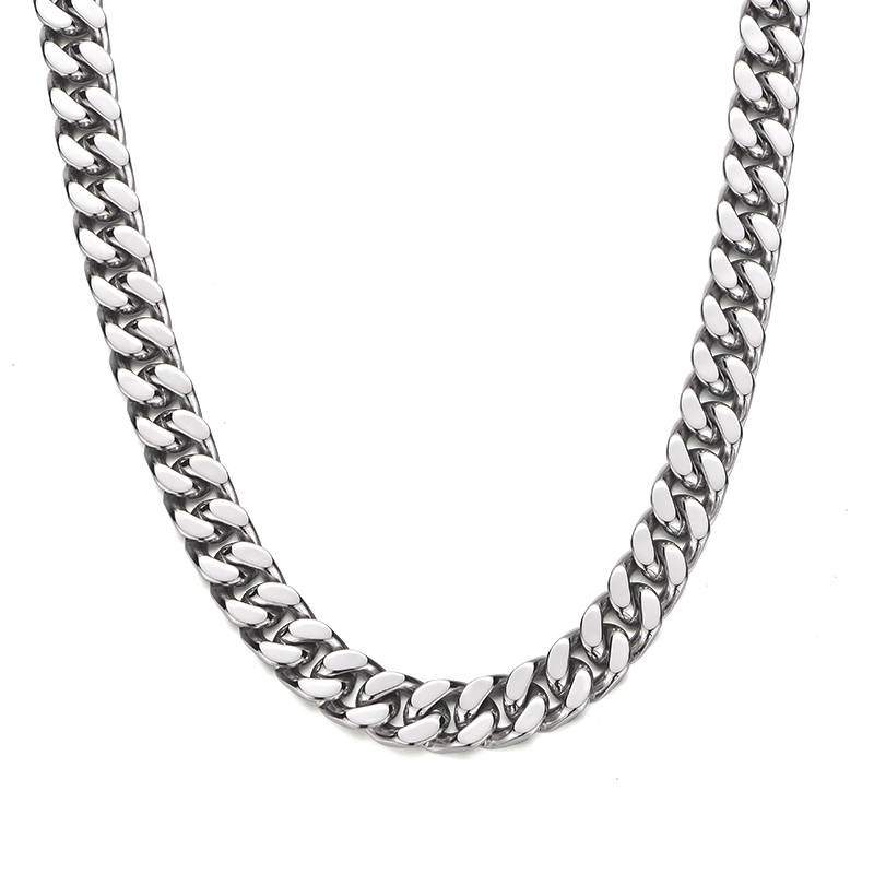 IDEAGEMER IDEAGEMER Titanium Steel Necklaces Men's