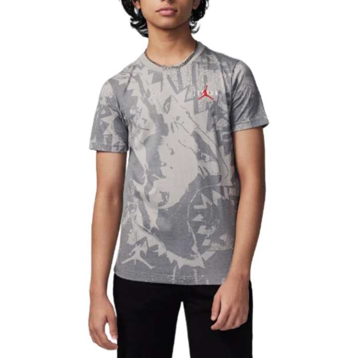 Jordan Jordan T Shirt Medium Gray Kids'