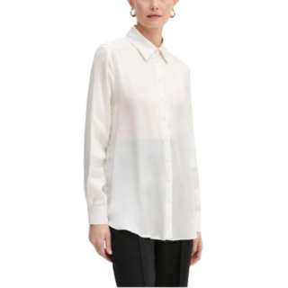 Marella Shirts Women's White Pointed Collar Moderate Other