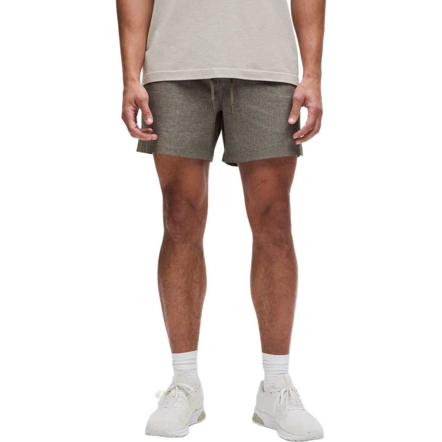 Lululemon Lululemon Zeroed In Casual Shorts 5' Men's Diamond Textured