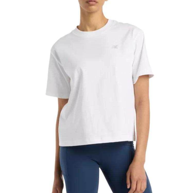 New Balance New Balance Regular T Shirt Women's White