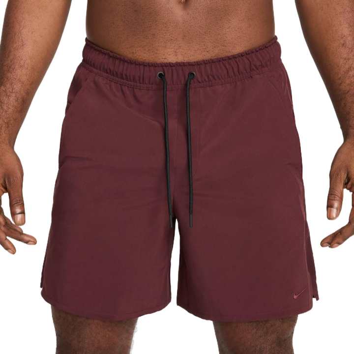 Nike Nike UnlimitedDri FIT 7' Sustainable Materials Casual Shorts Men's Dark Red