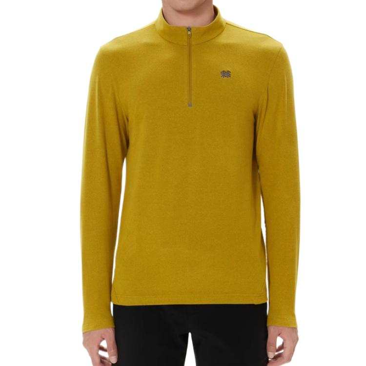 KOLON SPORT T Shirt Men's Mustard Yellow
