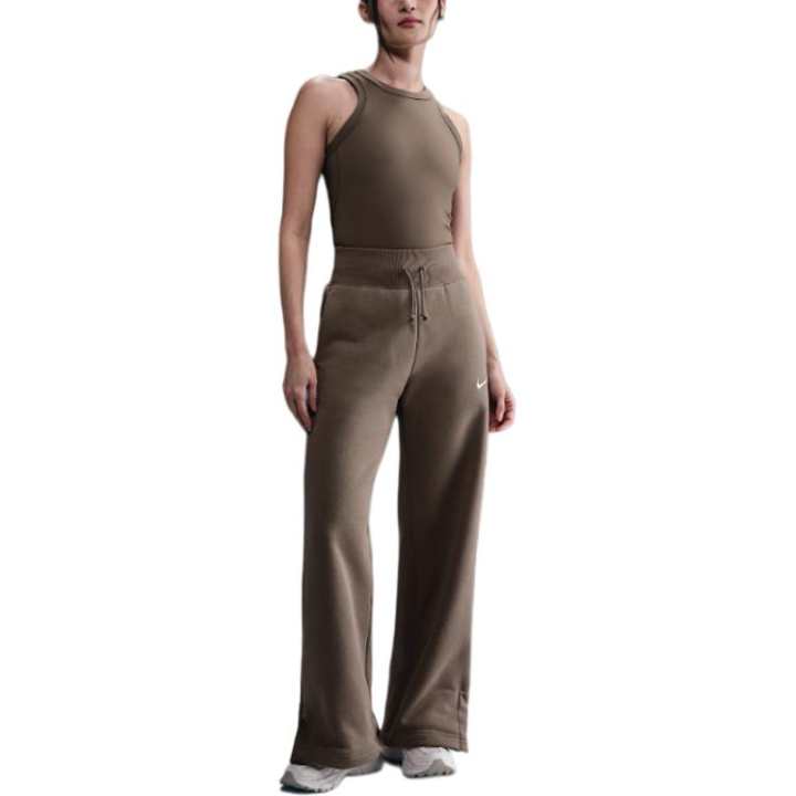 Nike Nike Sportswear Phoenix FleeceSwoosh Knitted Sweatpants Women's Mink Brown