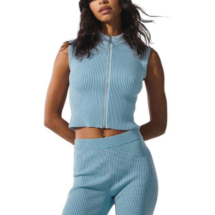 Alo Yoga Knitwear Women's Stand Collar Moderate