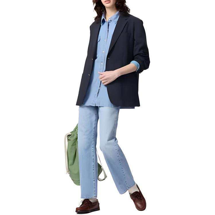 UNIQLO x JW Anderson SS25 Jeans Women's Light Blue