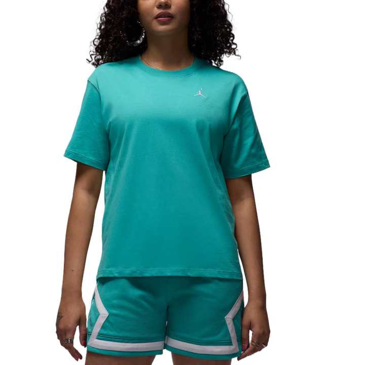 Jordan Jordan ESSENTIALS SS25 Drop Shoulder Sleeve T Shirt Women's Green