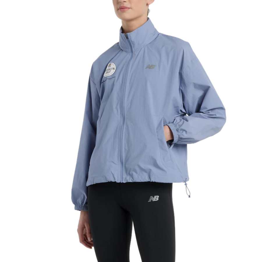 New Balance New Balance RBC Brooklyn Half Collection Athletics Packable Jacket Women's Blue