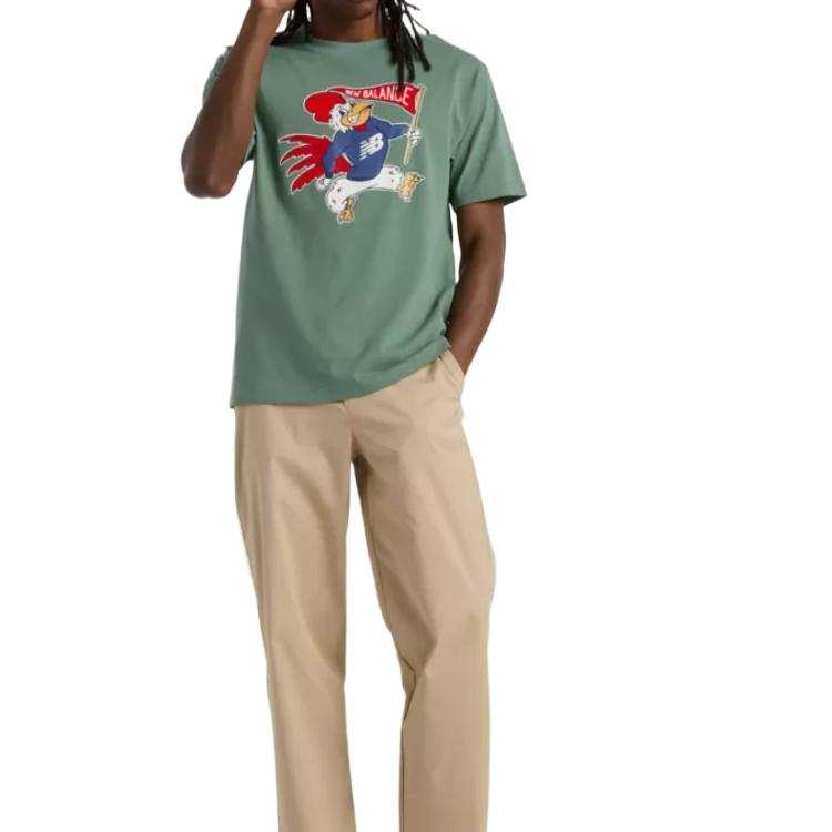 New Balance New Balance T Shirt Men's Green DKJ