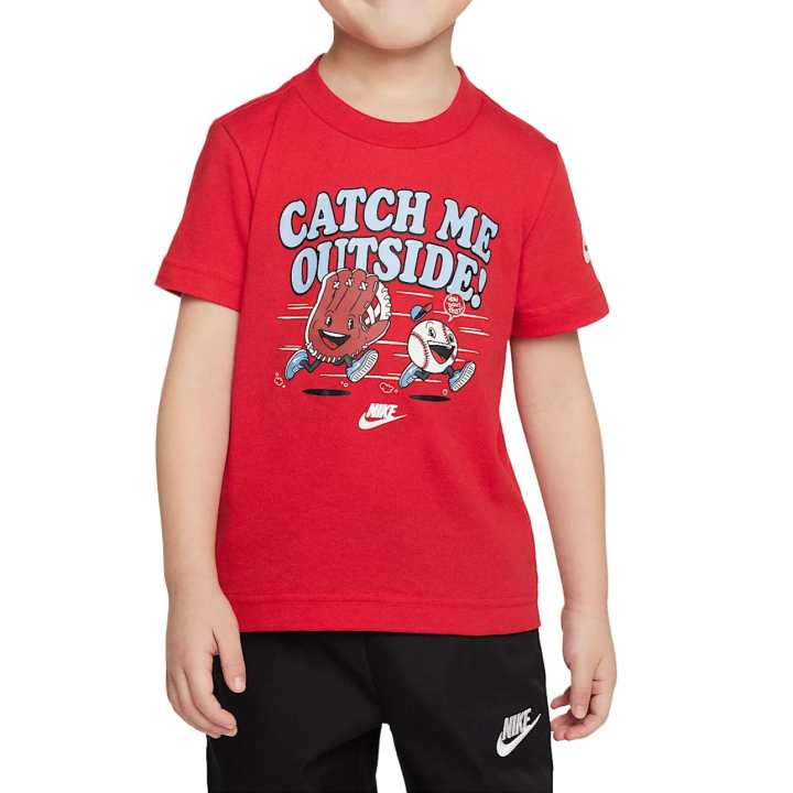 Nike Nike T Shirt Red Infant And Toddler