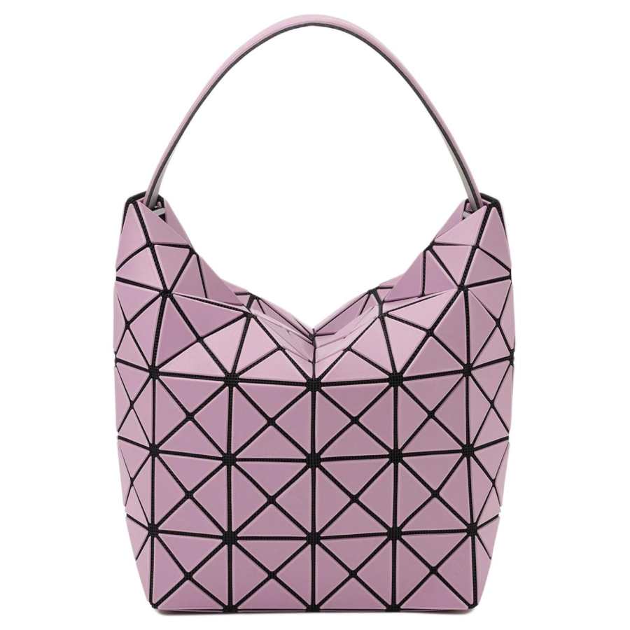 ISSEY MIYAKE PVC Handbag Small Women's Pink