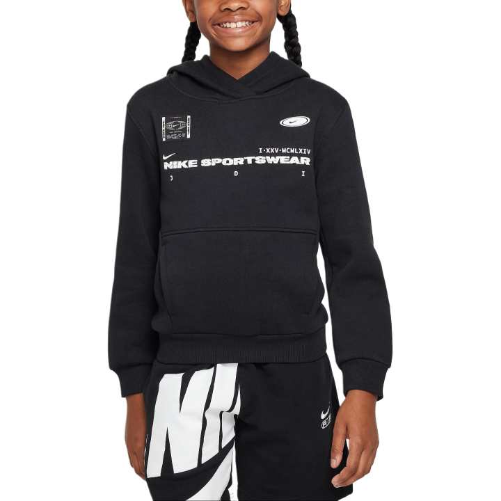 Nike Nike Sportswear Club Sweatshirt Black/White Teenagers