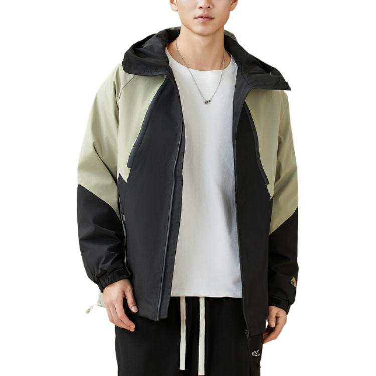 361° Life Collection Jackets & Coats Men's Laurel Leaf Gray Green/Super Black