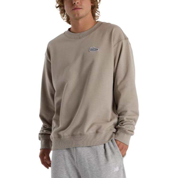 New Balance New Balance SS25 Sweatshirt Men's Khaki