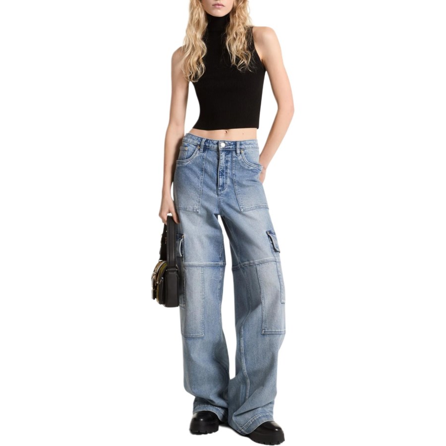 MICHAEL KORS MMK SS24 Jeans Unisex Blue