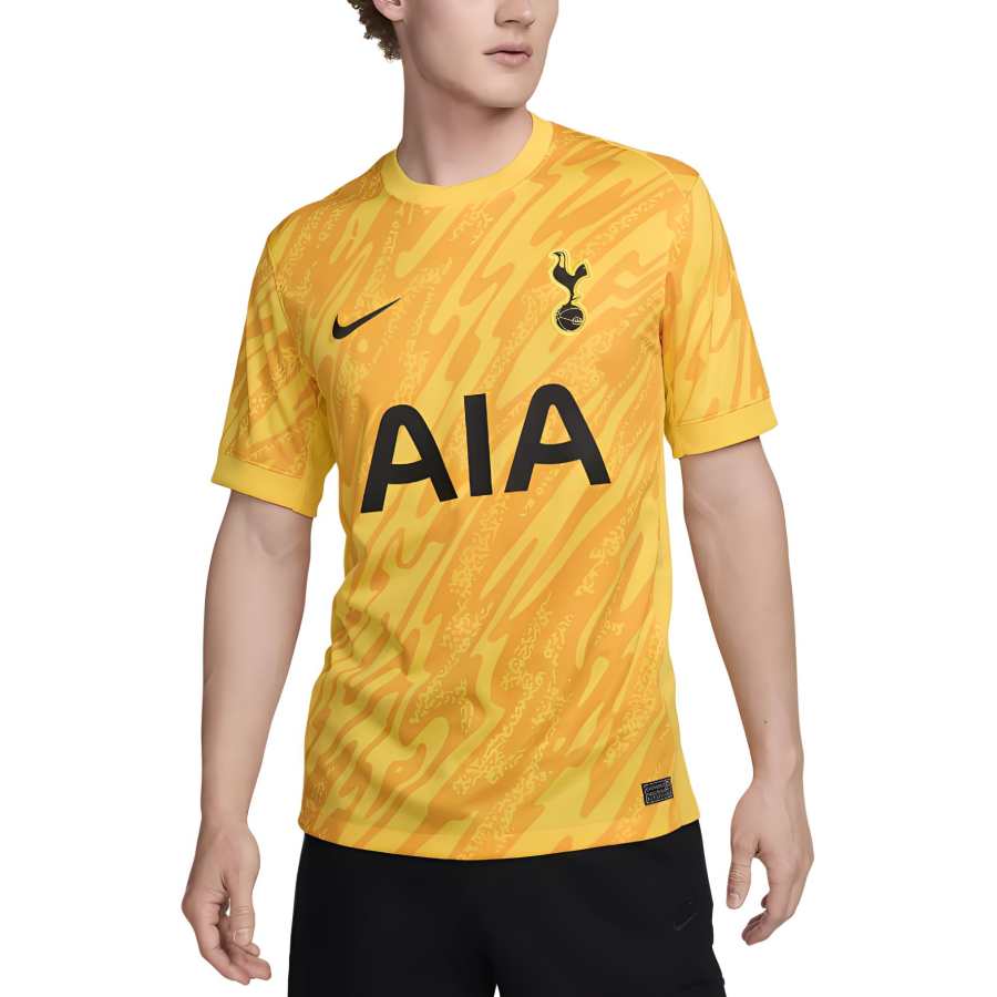 Nike Nike Hotspur Tottenham Hotspur Stadium Goalkeeper Short Sleeve Soccer Jersey Men's Yellow