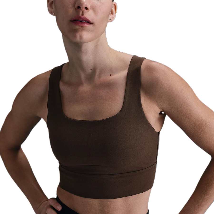 Nike Nike ZenvyDri Fit SS25 Sport Vests Women's Baroque Brown