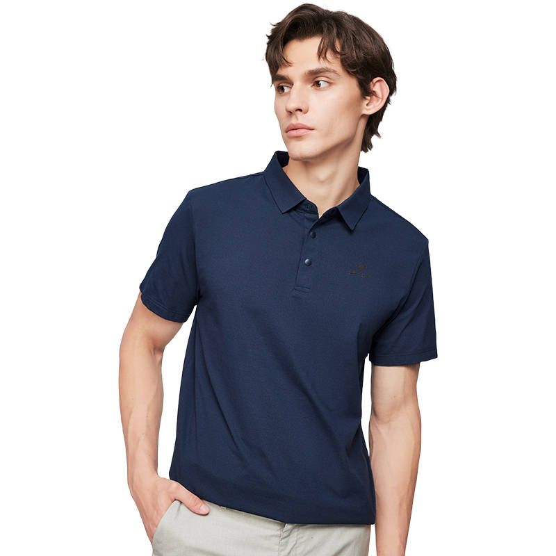 Hodo Polo Shirts Men's Polo Collar Thin Straight Fit