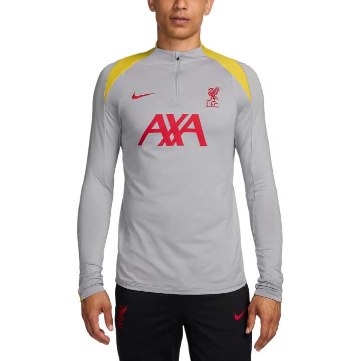 Nike Nike Liverpool FW24 Strike Third Dri FIT Soccer Jersey Men's Light Smoke Gray/Chrome Yellow/Global Red