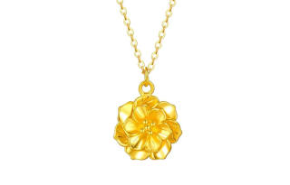 KING TAI SANG Gold Necklace Women's