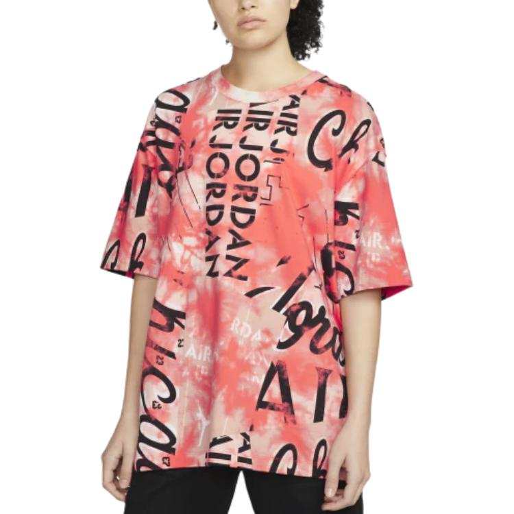 Jordan Jordan Apparel T Shirts Women's Red Crew Neck