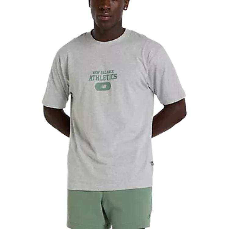 New Balance New Balance Heritage T Shirt Men's Sport Gray