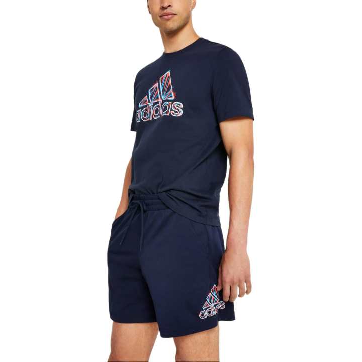 Adidas Adidas Casual Shorts Men's Marine Blue