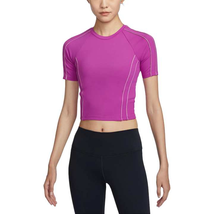 Nike Nike Dri Fit T Shirt Women's Hot Plum Red